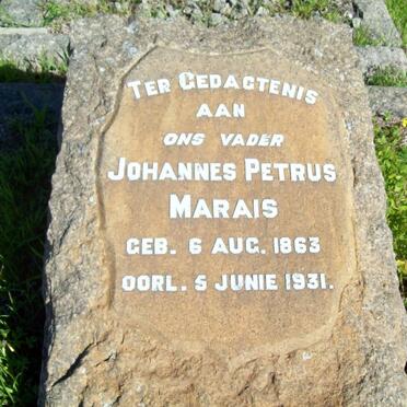MARAIS Johannes Petrus 1863-1931