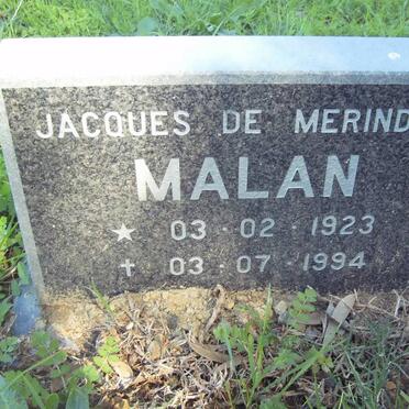 MALAN Jacques de Merindol 1923-1994