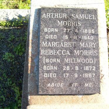 MORRIS Arthur Samuel 1865-1940 &amp; Margaret Mary Rebecca MILLWOOD 1872-1967