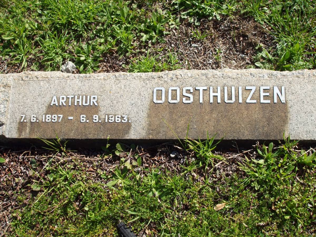 OOSTHUIZEN Arthur 1897-1963