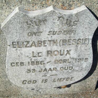 ROUX Elizabeth, le 1886-1919