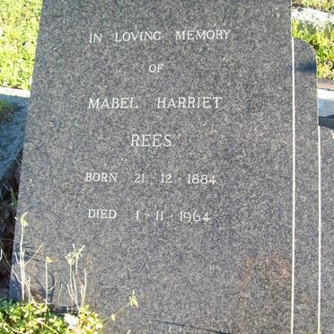 REES Mabel Harriet 1884-1964