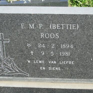 ROOS E.M.P. 1894-1981