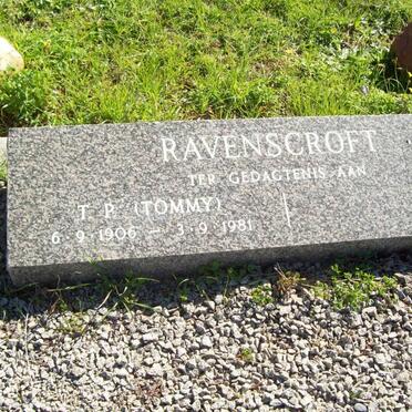 RAVENSCROFT T.P. 1906-1981
