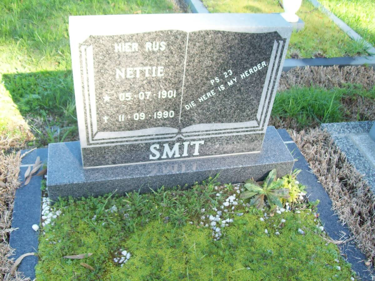 SMIT Nettie 1901-1990