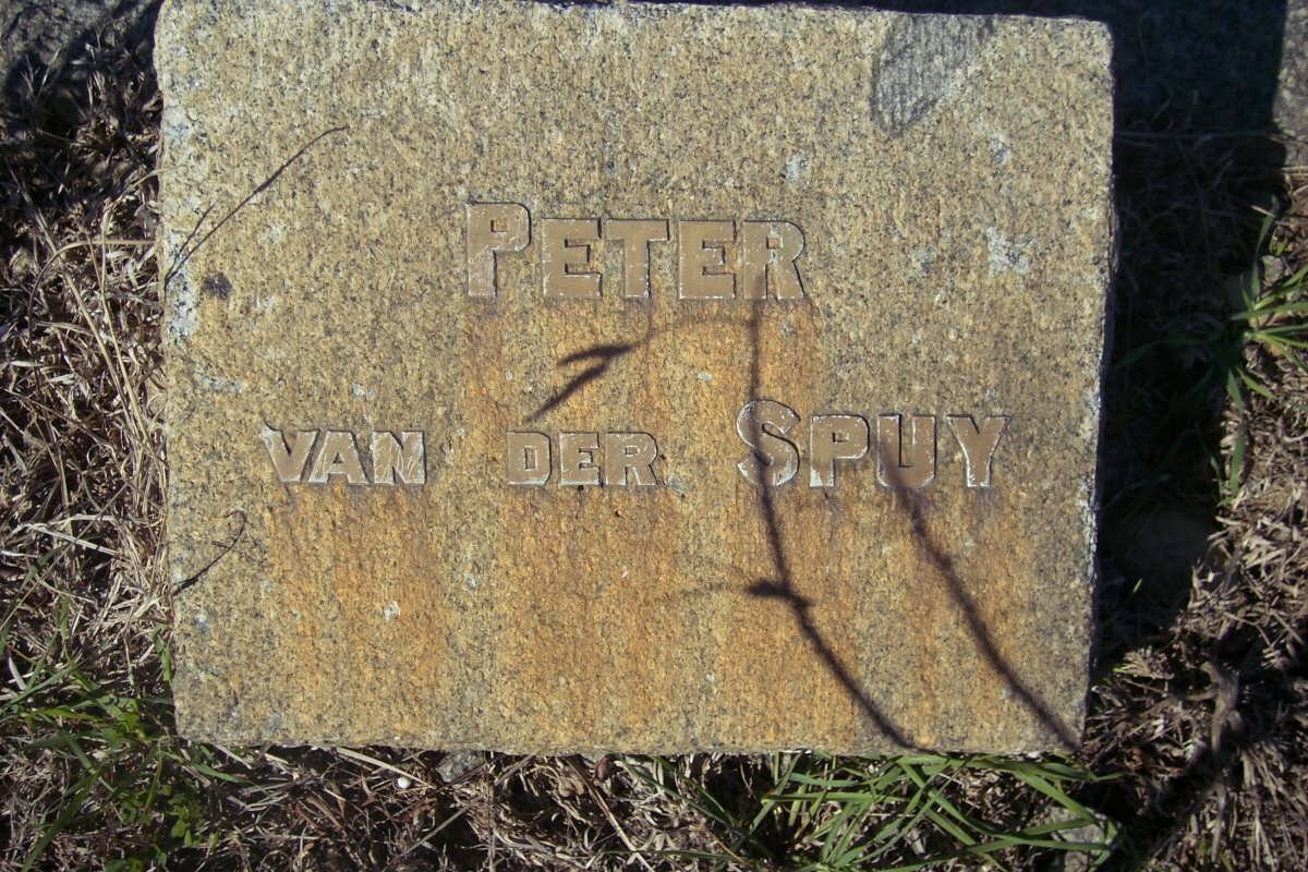 SPUY Peter, van der