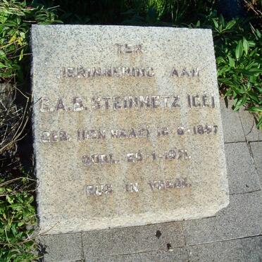 STEINMETZ C.A.B. 1897-1971