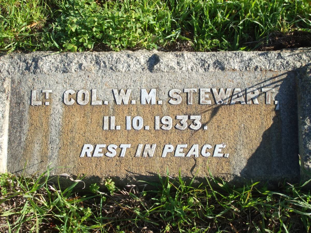 STEWART W.M. -1933