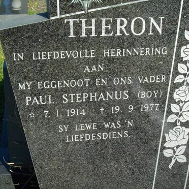 THERON Paul Stephanus 1914-1977