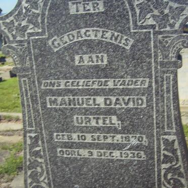 URTEL Manuel David 1870-1936