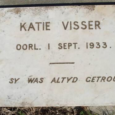 VISSER Katie -1933