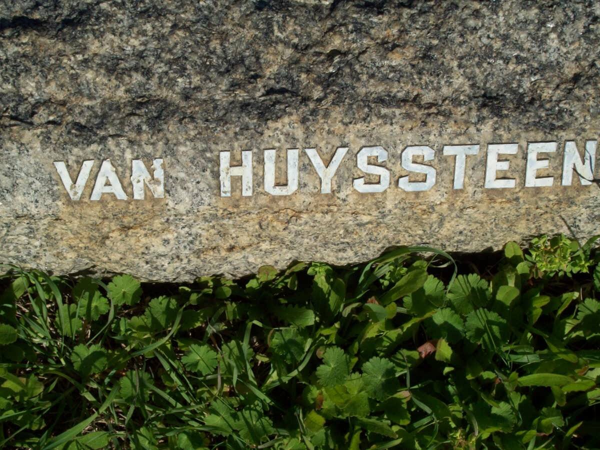 VAN HUYSSTEEN