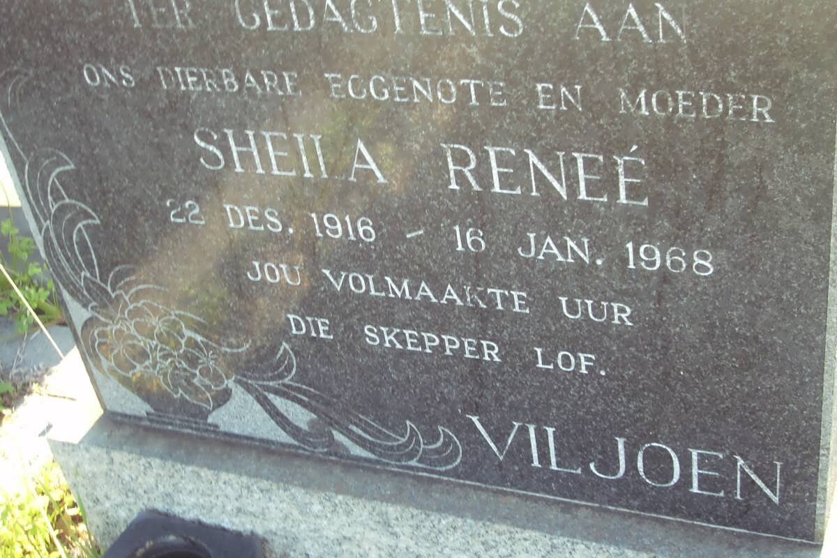 VILJOEN Sheila Reneé 1916-1968