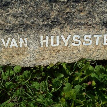 VAN HUYSSTEEN