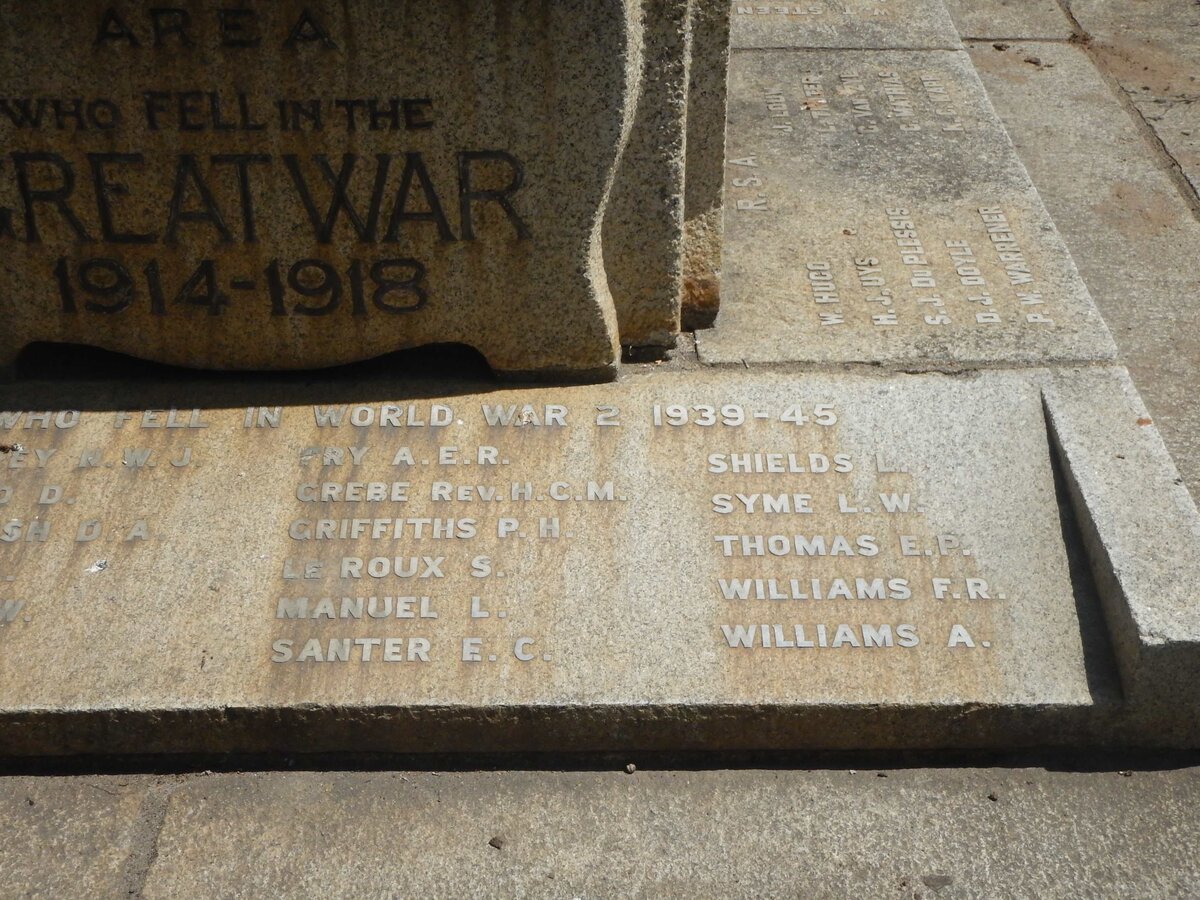 08. Memorial_3 : 2nd World War 1939-1945