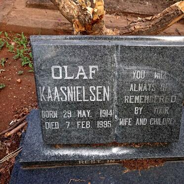 KAASNIELSEN Olaf 1914-1995