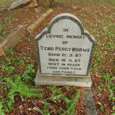 MORWE Temo Percy 1967-1967