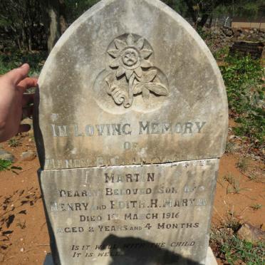 MARTIN Henry Ballantyne Byde -1916