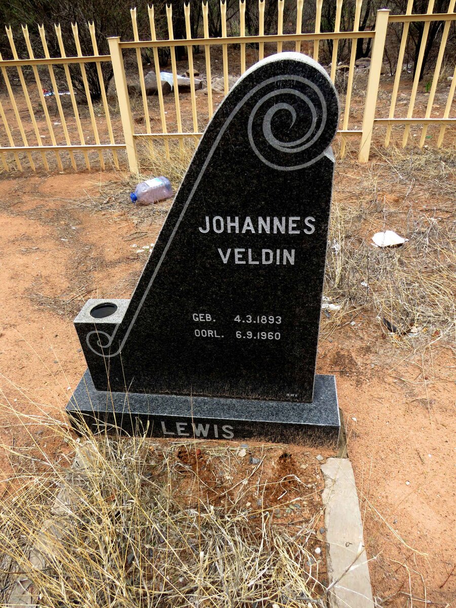 LEWIS Johannes Veldin 1893-1960