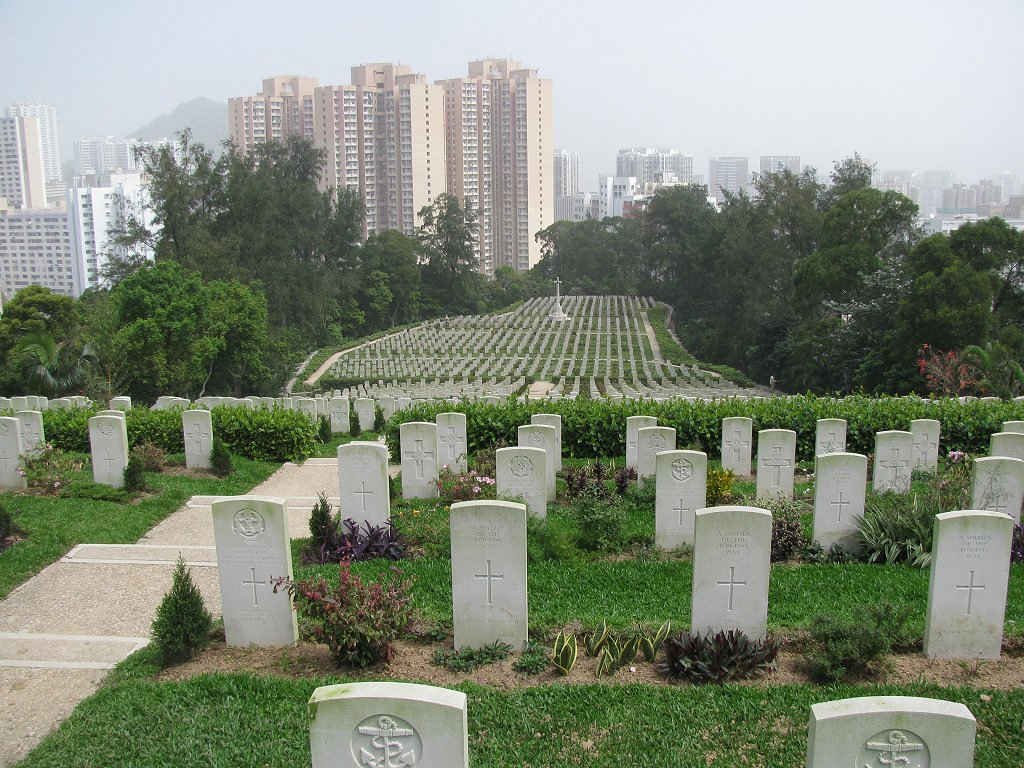 02. The SAI WAN WAR cemetery in Hong Kong