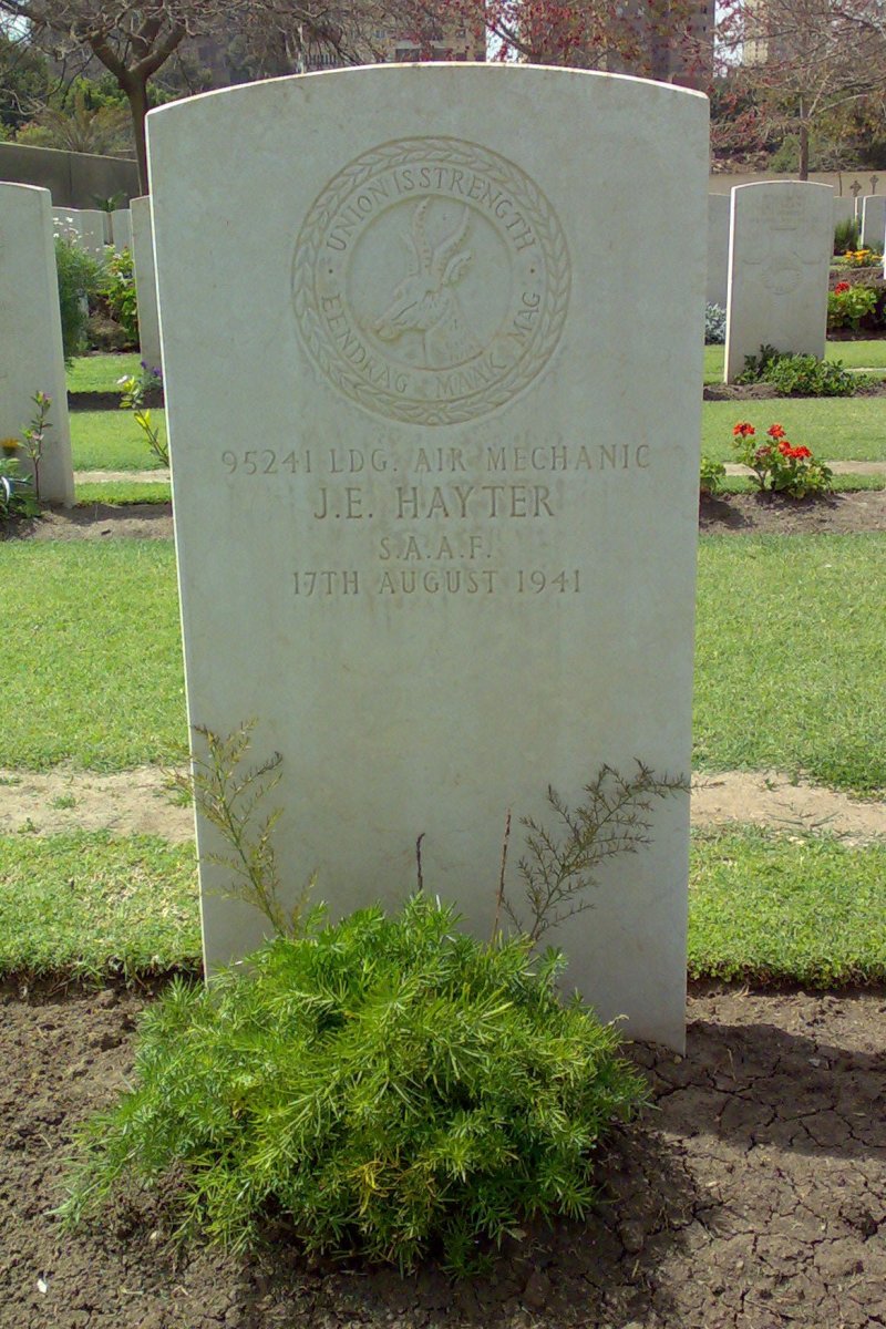 HAYTER J.E -1941