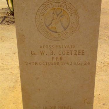 COETZEE G.WB. -1942