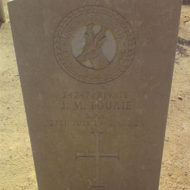 FOURIE J.M. -1942