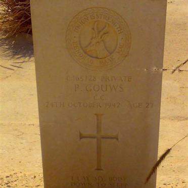 GOUWS P. -1942