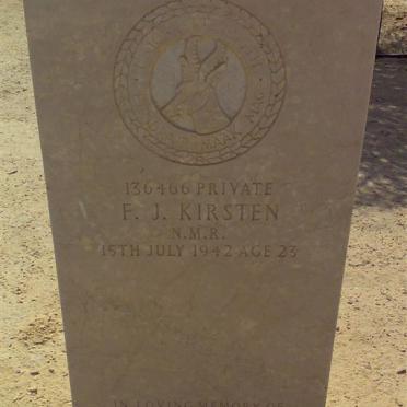 KIRSTEN F.J. -1942