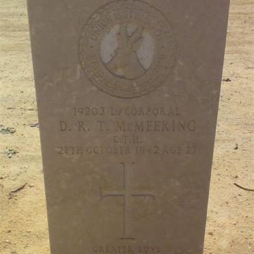 McMEEKING D.R.T. -1942