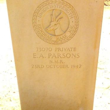 PARSONS E.A. -1942