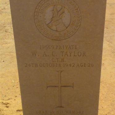 TAYLOR W.A.C. -1942