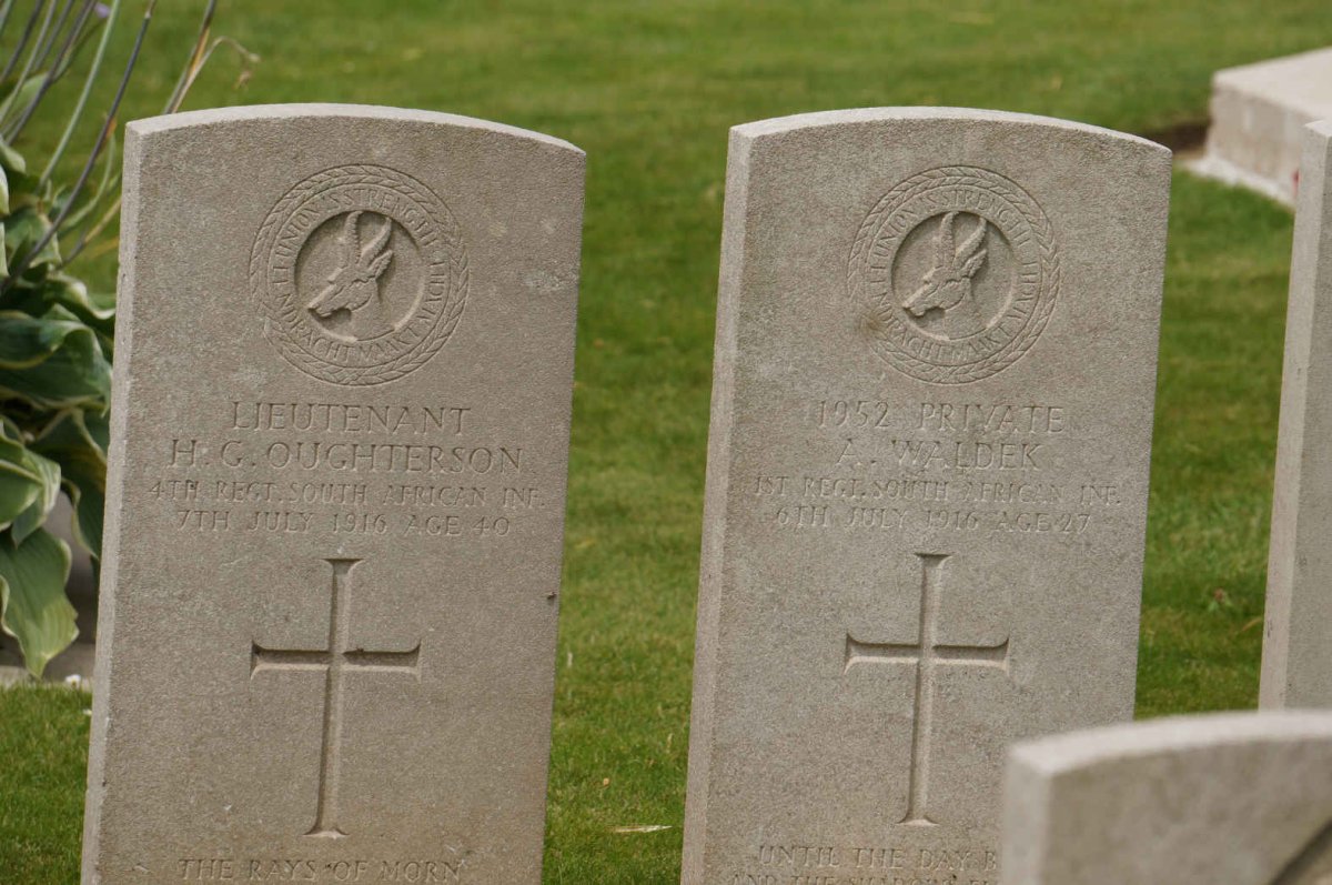 OUGHTERSON H.G. -1916 :: WALDEK A. -1916