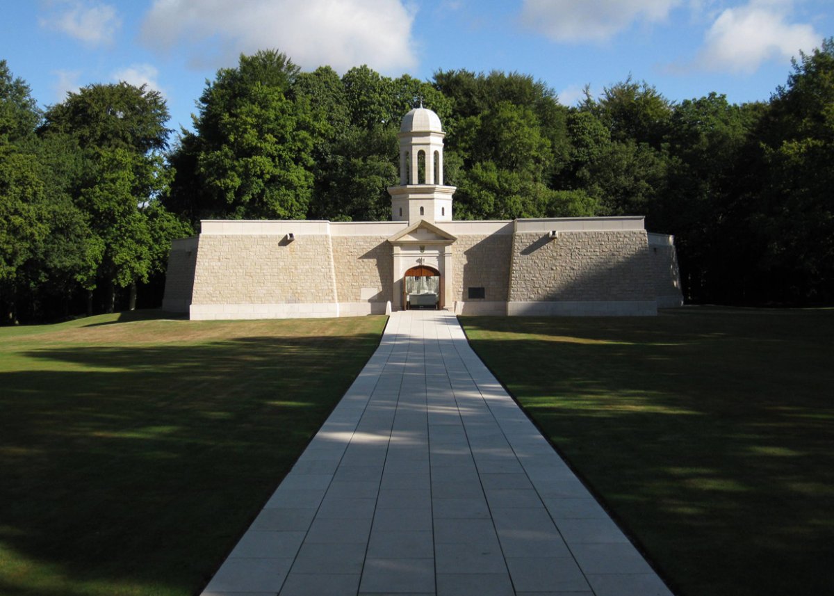 1. Entrance to the Cemetery