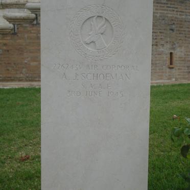 SCHOEMAN A.J. -1945