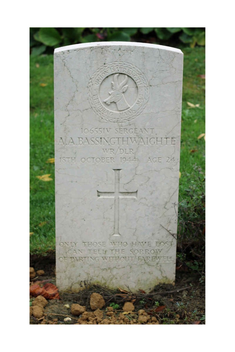 BASSINGTHWAIGHTE A.A. -1944