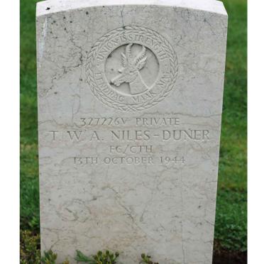 DUNER T.W.A., NILES- -1944