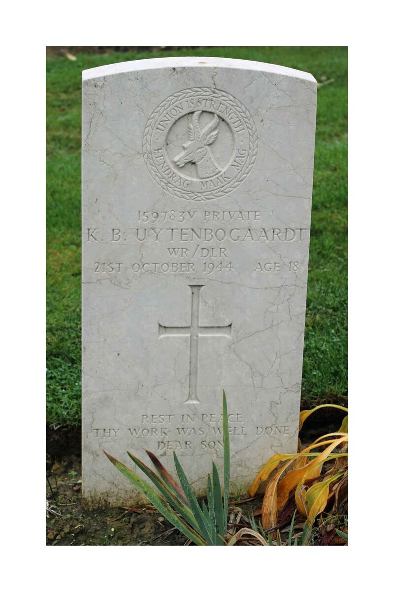 UYTENBOGAARDT K.B. -1944