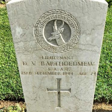 BARTHOLOMEW D.V. -1944
