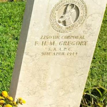 GREGORY F.H.M. -1944