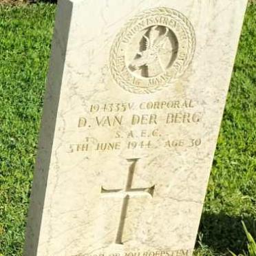 BERG D., van der -1944