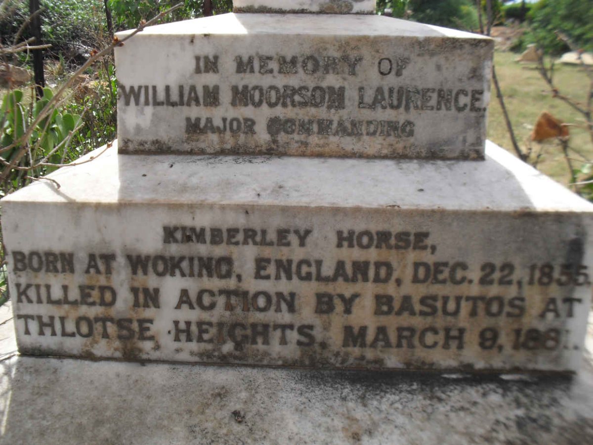 LAURENCE William Moorson 1855-1881