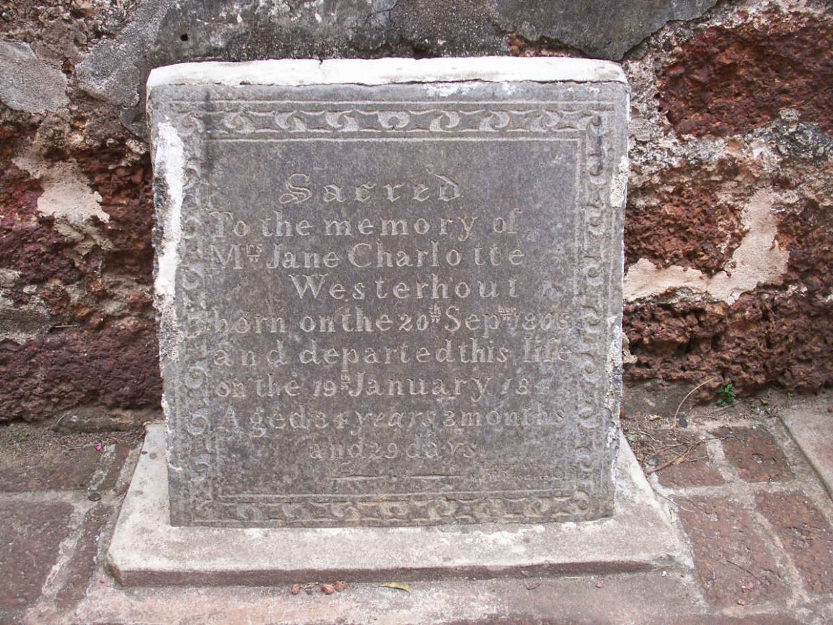 WESTERHOUT Jane Charlotte 1806-1841