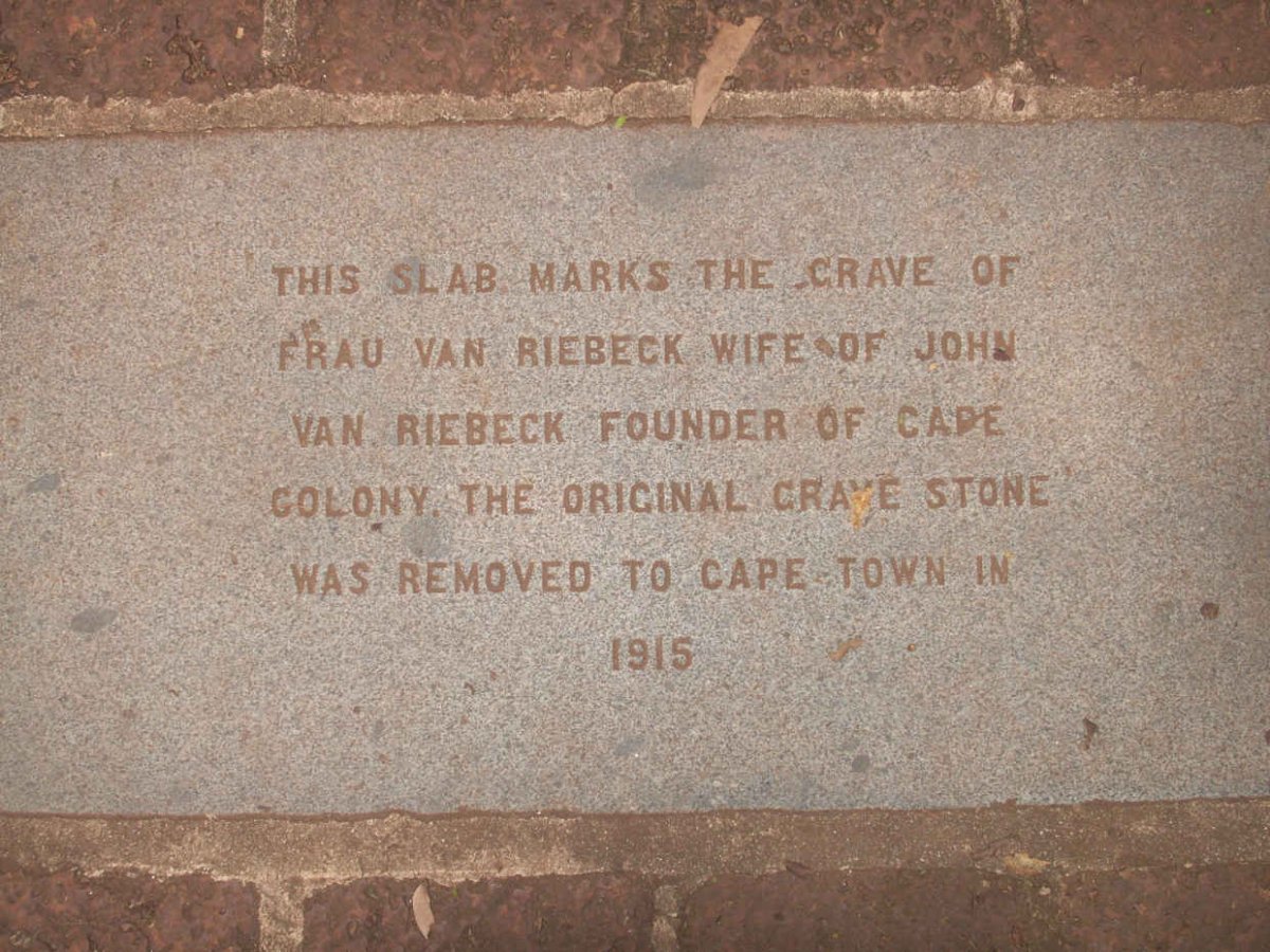 RIEBEECK Maria, van nee DE LA QUELLERIE 1629-1664