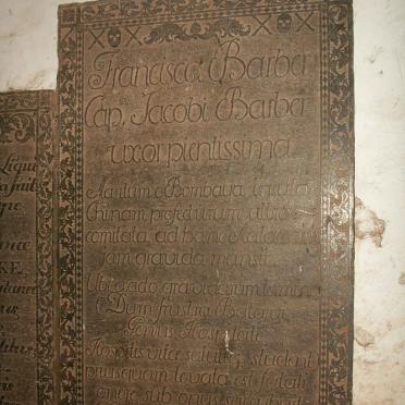 BARBER Fransisca -1695