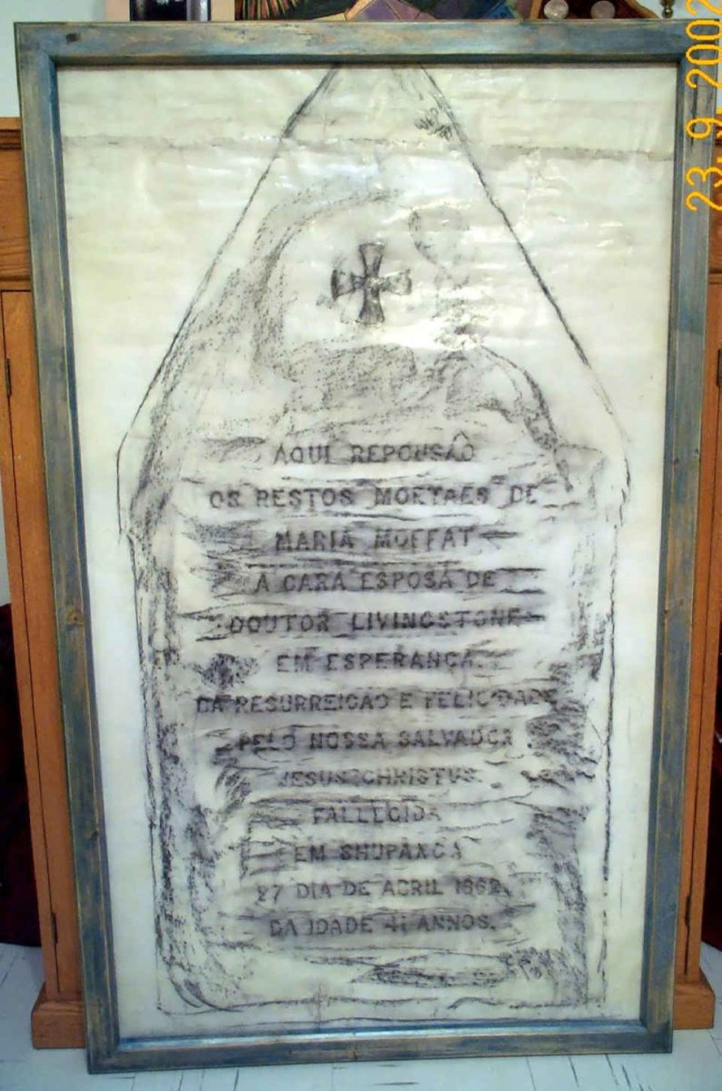 LIVINGSTONE Mary nee MOFFAT -1862