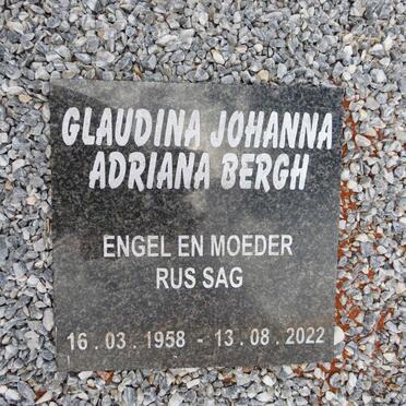 BERGH Gloudina Johanna Adriana 1958-2022