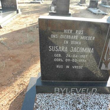 BYLEVELD Susara Jacomina 1907-1986