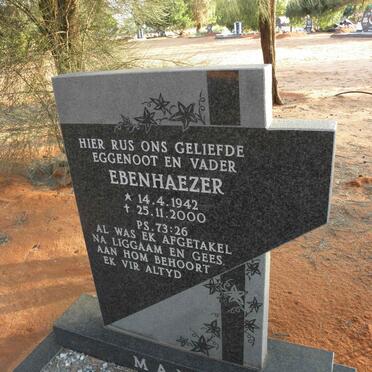 MANS Ebenhaezer 1942-2000