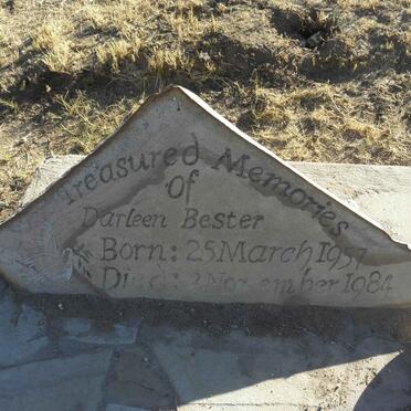 BESTER Darleen 1957-1984